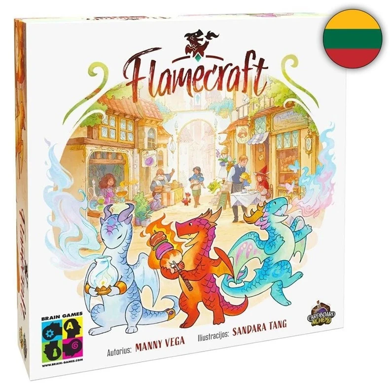 Brain_Games Smegenų žaidimai Flamecraft | LT