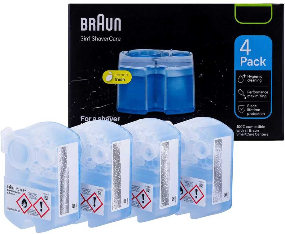 Braun 4 pak. Valymo kasetė