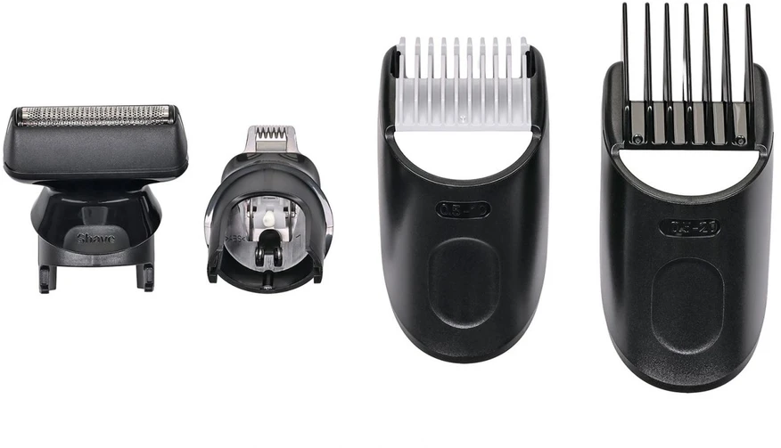 Barzdaskutė „Braun BeardTrimmer 9 80789785“ barzdos kirptuvas, su akumuliatoriumi, 20,2 cm, drėgnam ir sausam skutimui, pilkas