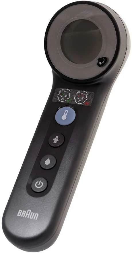 Bekontaktis termometras Braun BNT400, juodas
