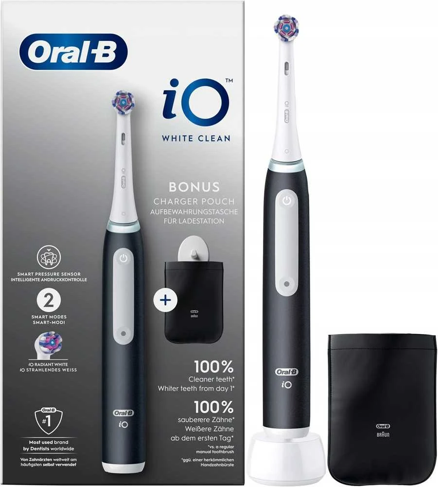 Dantų šepetėlis Oral-B iO 3 Baltas Clean juoda