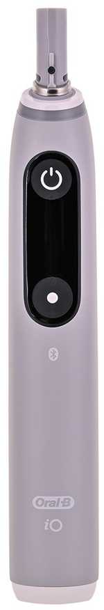 Braun Oral-B iO Series 6 Pilkas Opal Luxe Edition electric dantų šepetėlis