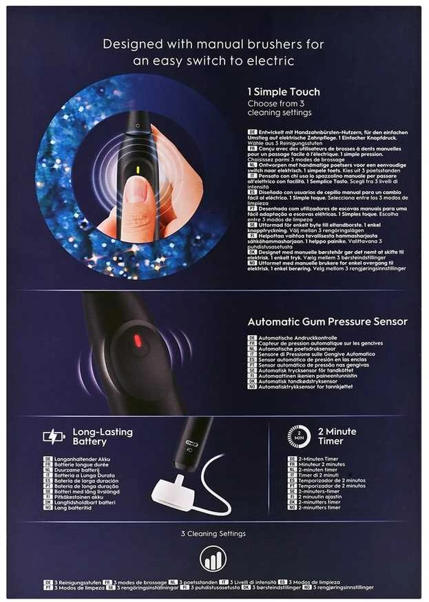 Dantų šepetėlis Braun Rožinė Oral-B iO 2 Duo Night Juodas/Calm Rožinė juoda/rožinė