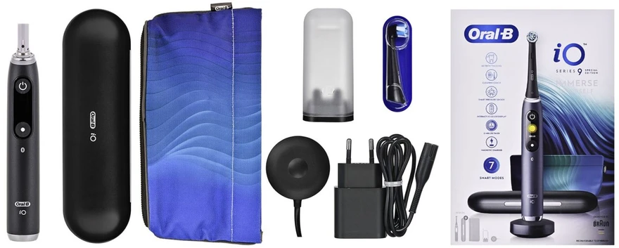 Braun „Oral-B iO 9 Special Edition“ pasinerkite į juodą