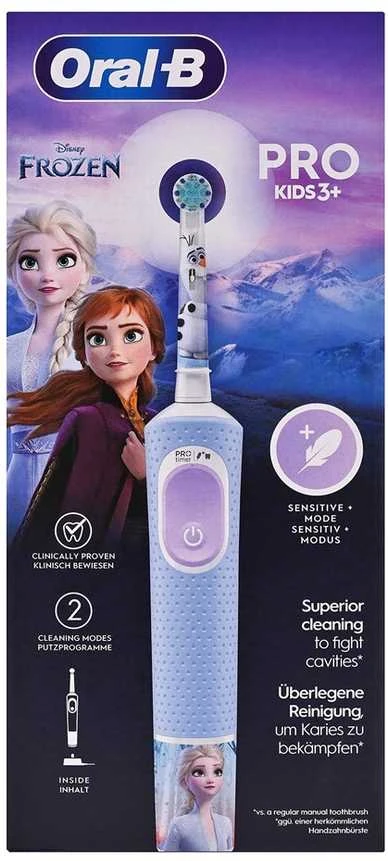 Braun D103.413.2K Vitality PRO Kids Elektrinis Dantų Šepetėlis 3+ Frozen