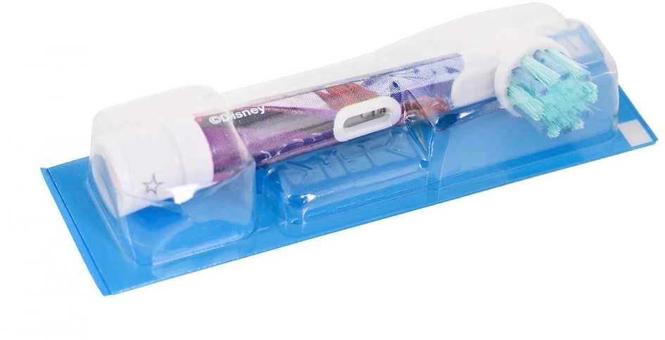 Oral-B | Elektrinis dantų šepetėlis | Vitality PRO Kids Frozen | Įkraunamas | For kids | Šepetėlių skaičius galvutės įeina 1 | Number of teeth brushing modes 2 | Mėlyna