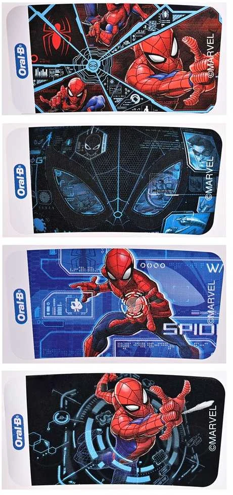 Dantų šepetėlis Oral-B Vitality Pro D103 Kids 3+ Spiderman mėlyna/raudona