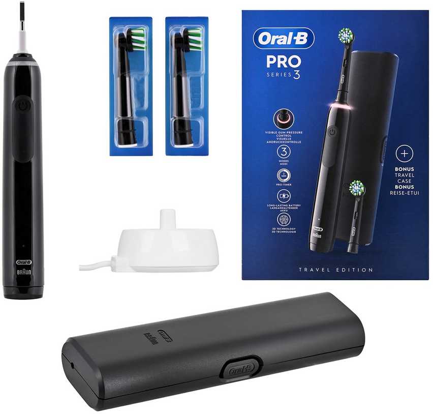 Elektrinis dantų šepetėlis Oral-B Pro 3 3500