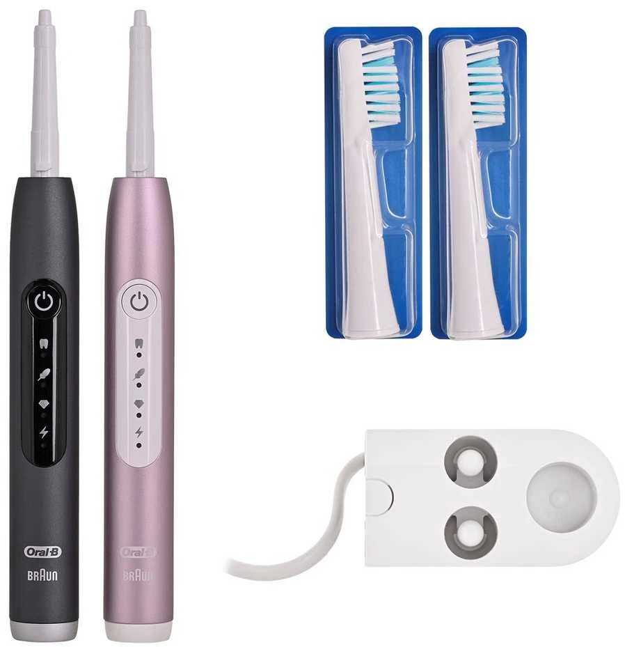 Braun Oral-B Pulsonic SlimLuxe 4900 electric dantų šepetėlis twin pack