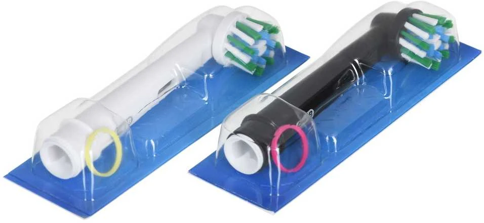 Braun Oral-B Vitality Pro Duo Adult Rotating-oscillating dantų šepetėlis Juodas, Mėlyna, Baltas