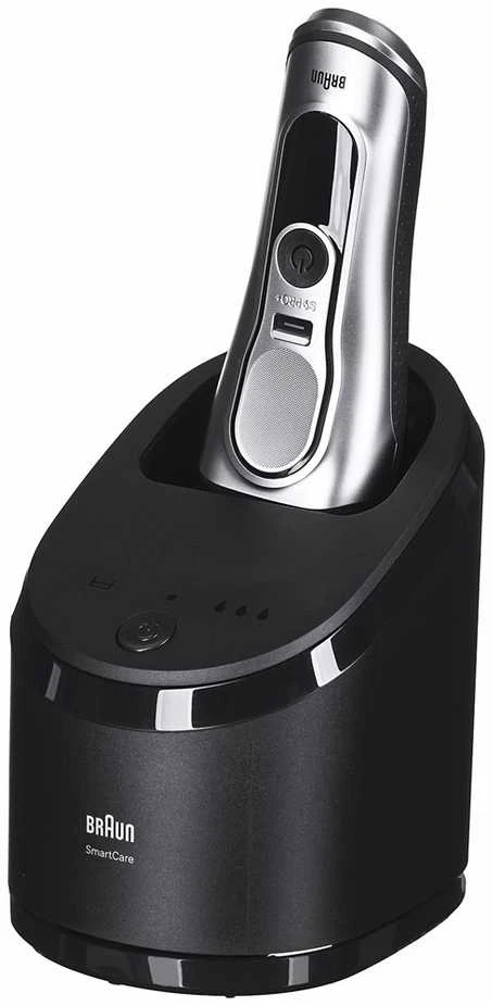 Braun 9667CC Barzdaskutė Series 9 PRO+ Clean&Charge / sidabrinis