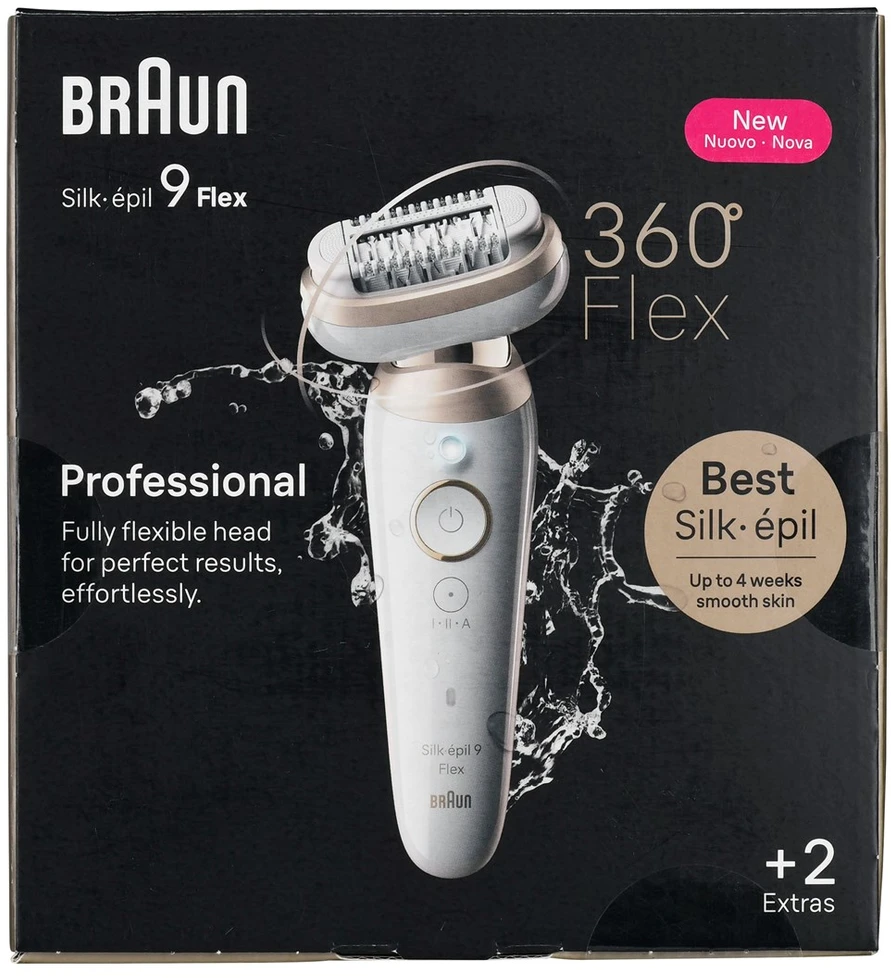 Epiliatorius Braun Silk-épil 9 Flex 9-011 3D