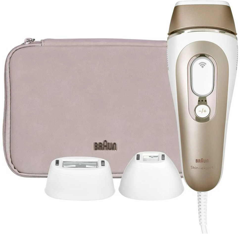 Fotoepiliatorius Braun Silk-Expert Pro IPL PL7253,  Intensyvaus pulso šviesa (IPL) „Rose Gold“, Balta