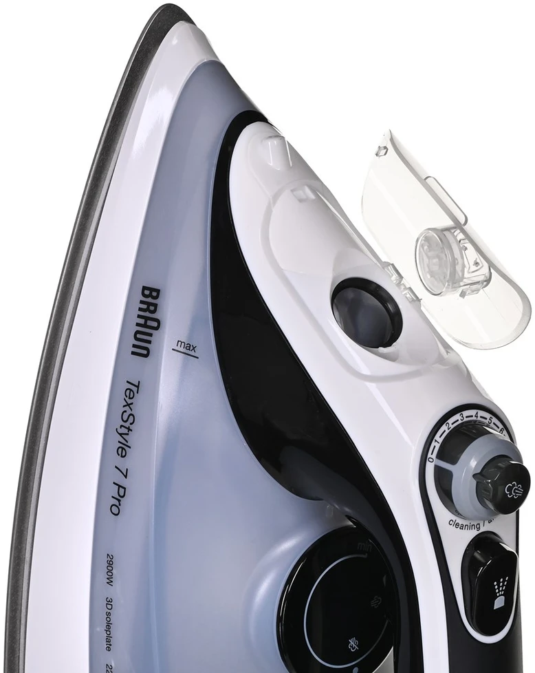 BRAUN TexStyle 7 Pro Garų lygintuvas SI 7149 WB, Baltas/juodas