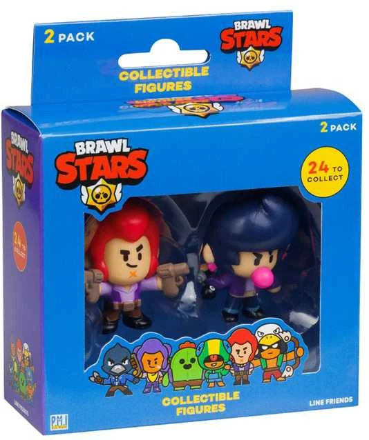 Pmi Kids World BRAWL STARS S1 FIGŪRĖLĖS - 2 VNT. A VERSIJA
