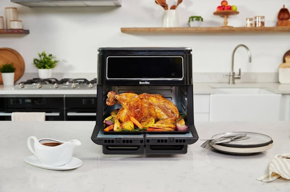 „Breville VDF130X“ oro keptuvė be aliejaus