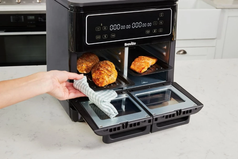 „Breville VDF130X“ oro keptuvė be aliejaus
