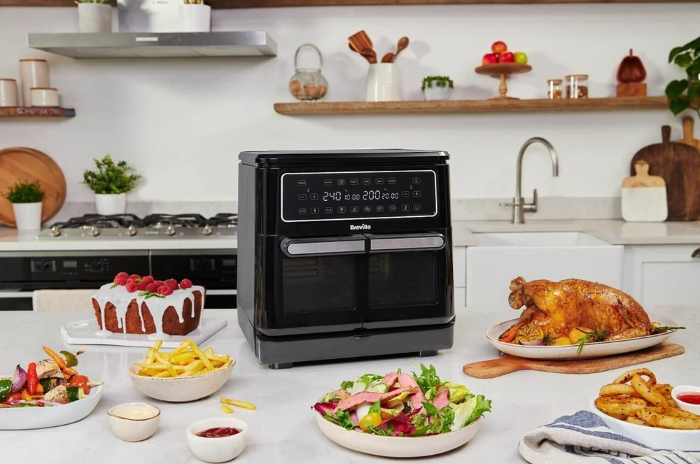 „Breville VDF130X“ oro keptuvė be aliejaus
