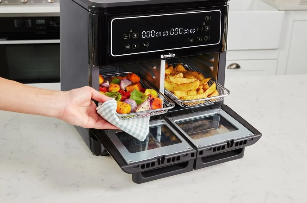„Breville VDF130X“ oro keptuvė be aliejaus