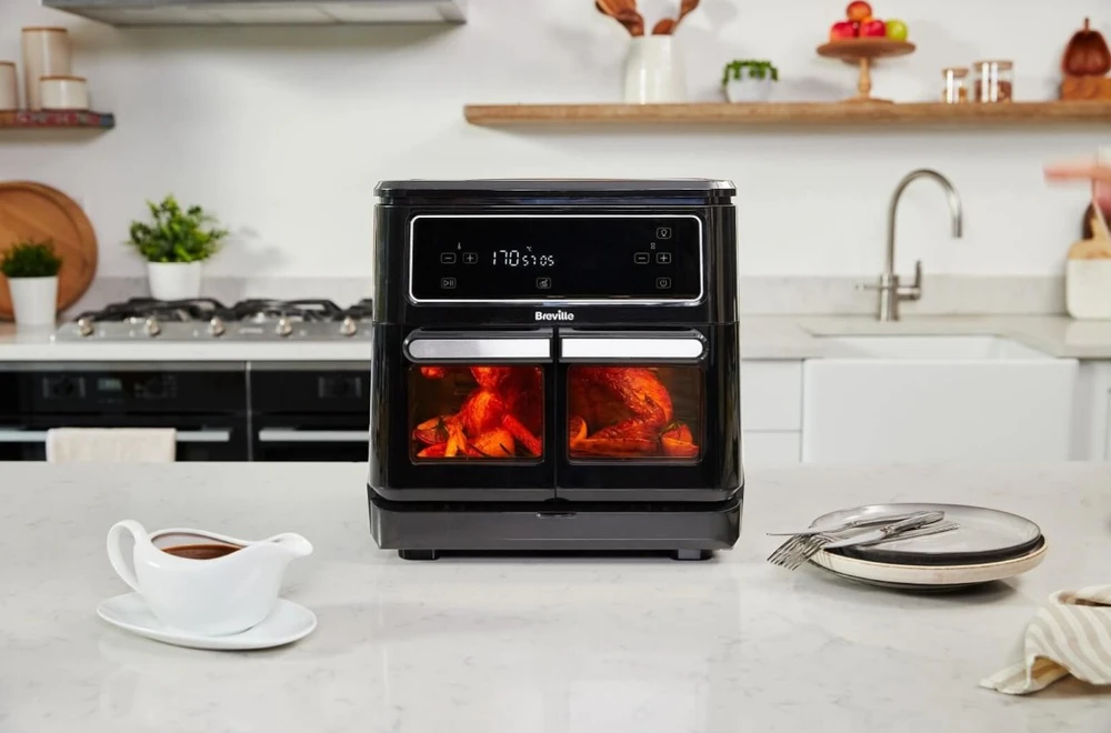 „Breville VDF130X“ oro keptuvė be aliejaus