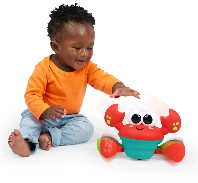 Bright_Start INTERACTIVE CRAWLING CRAB TOY