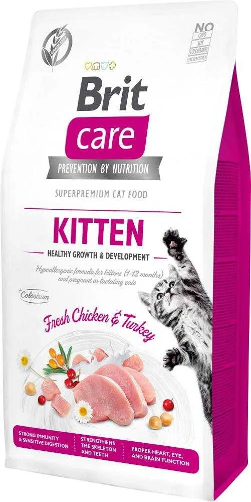 Brit Care Cat GF Kitten Healthy Growth&Development 7kg