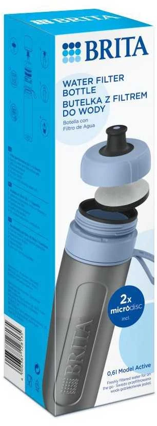 Gertuvė Brita Active + 2 diskai, šviesiai mėlyna