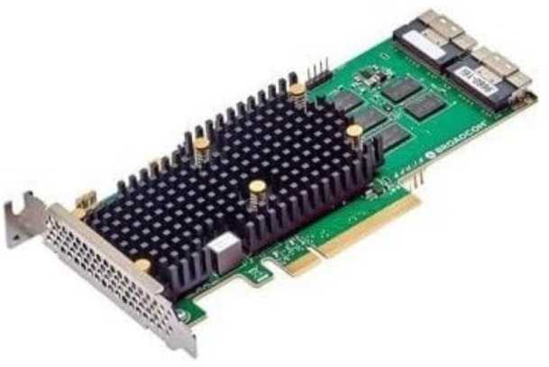 „Broadcom 9660-16i“ sąsajos plokštės / adapteris Vidinis SAS, SATA, SFF-8654