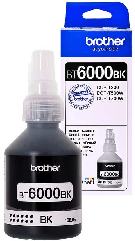 Brother BT6000BK | Ink Cartridge | Juodas
