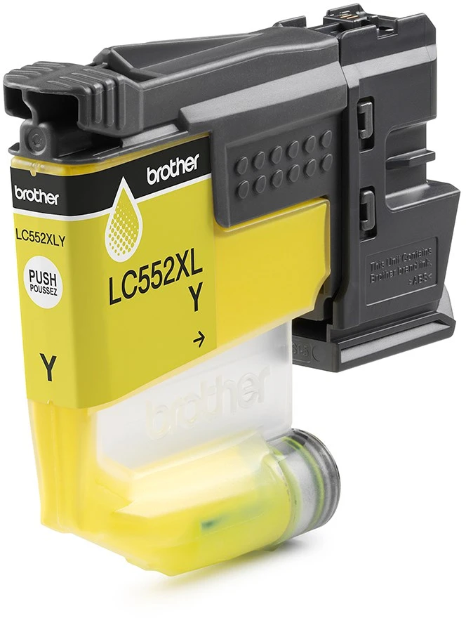 Brother LC552XLY rašalo kasetė, 1 vnt., originali, geltona