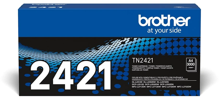 Toneris Brother TN2421 (original TN-2421, 3000 pages, juodas)