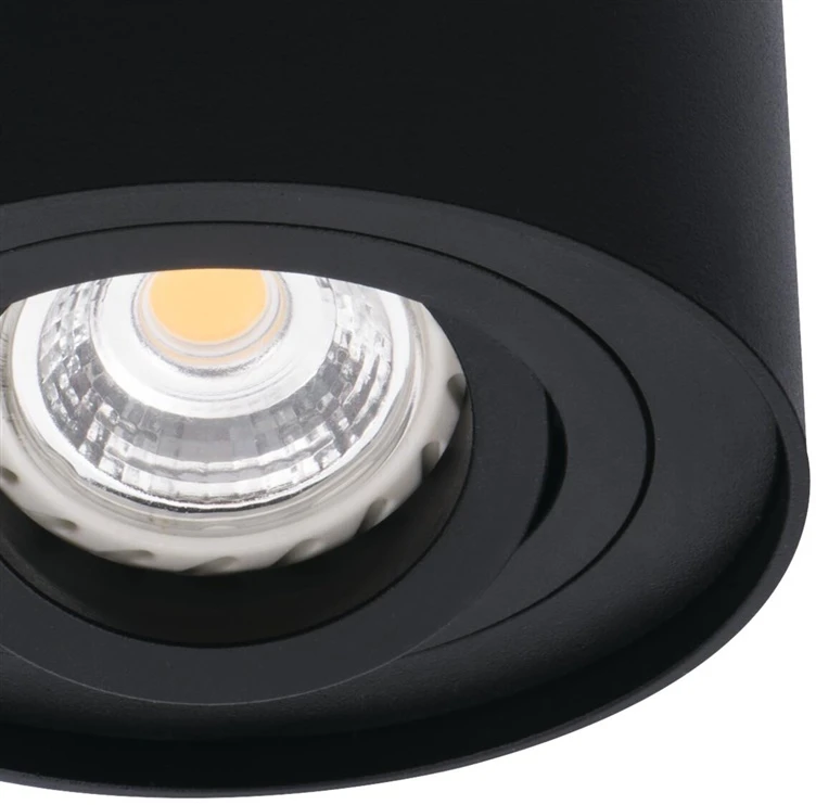 Įmontuojamas šviestuvas Kanlux Bord, 25W, GU10, juodas