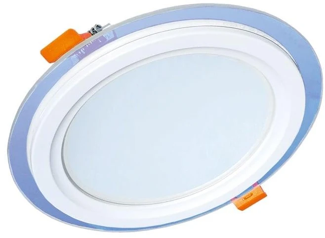 Įmontuojamas apvalus LED šviestuvas su stiklu "MODOLED" 12W