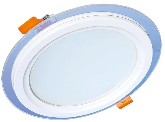 Įmontuojamas apvalus LED šviestuvas su stiklu "MODOLED" 6W