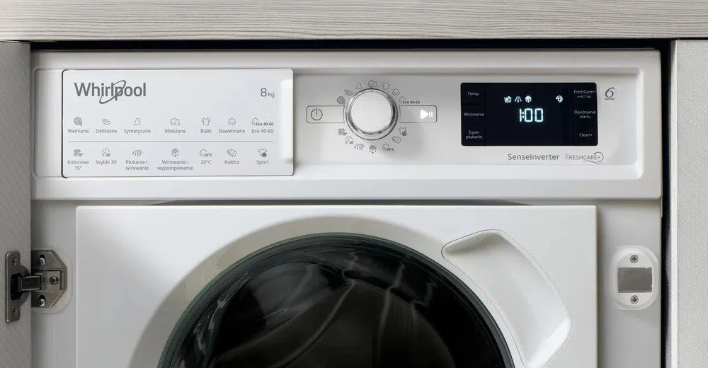 Įmontuojama skalbimo mašina Whirlpool BI WMWG 81485 EN 8kg (Pažeista pakuotė)