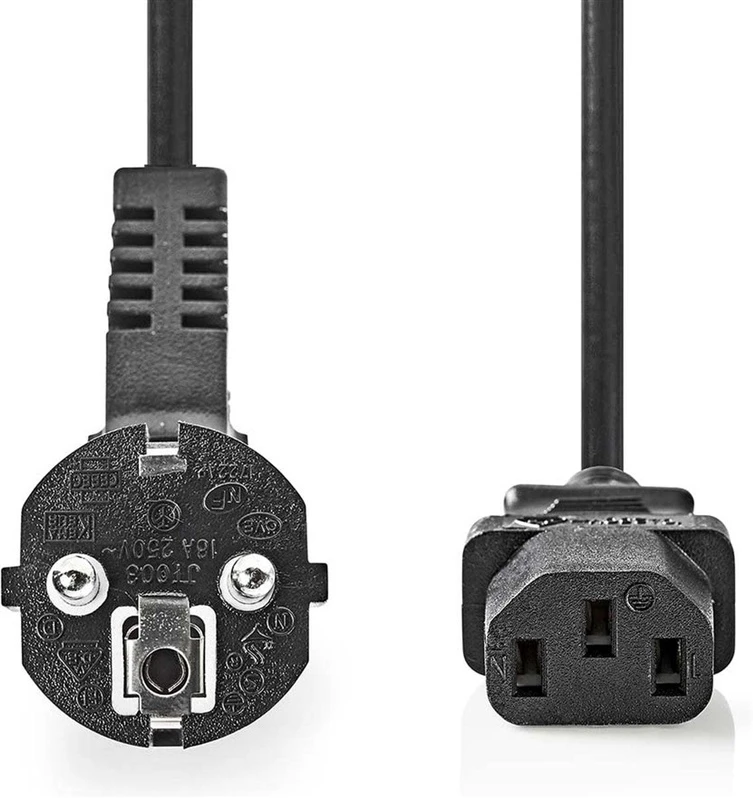 Maitinimo laidas IEC-320-C13 su Schuko kištuku