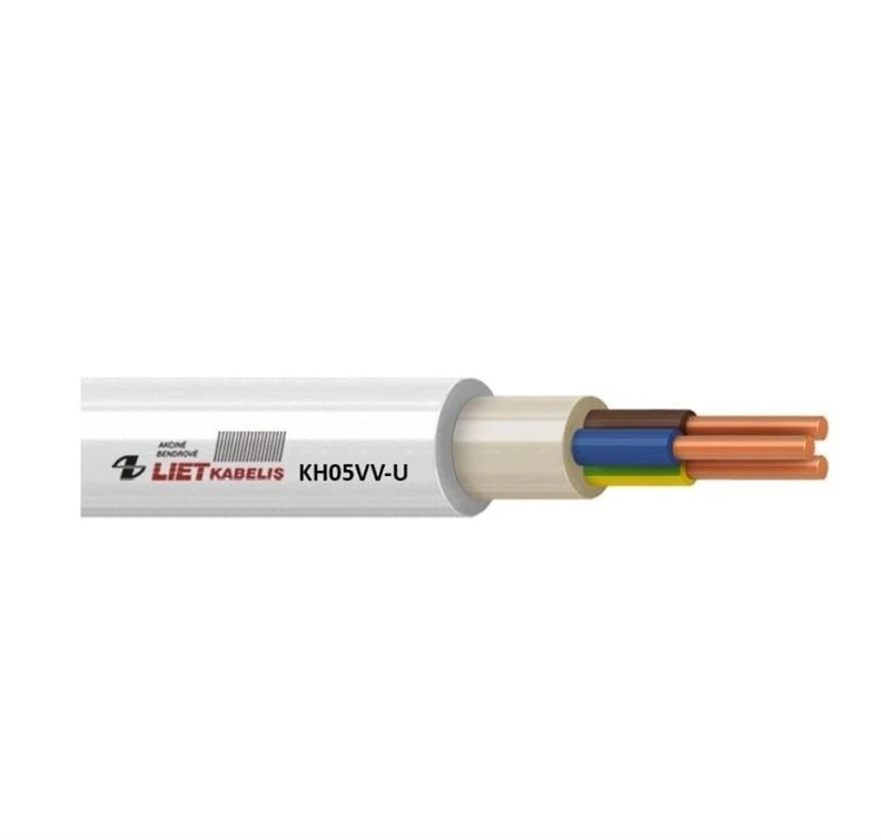 Lietkabelis Kabelis KH05VV-U/NYM, 3 x 2,5 mm²