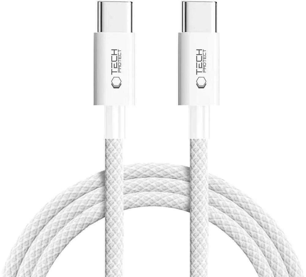 Cable Tech-Protect Ultraboost Lite USB-C PD60W/3A 200 cm - pilka