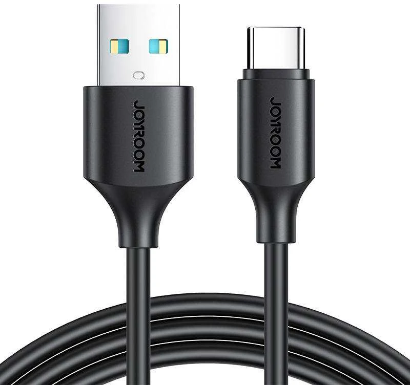 USB kabelis Joyroom S-UC027A9 USB į Type-C 3A 1.0m juodas