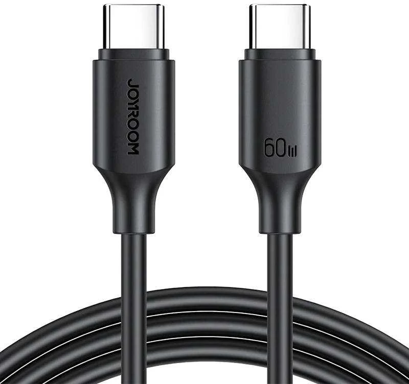 USB kabelis Joyroom S-CC060A9 Type-C į Type-C 60W 1.0m juodas