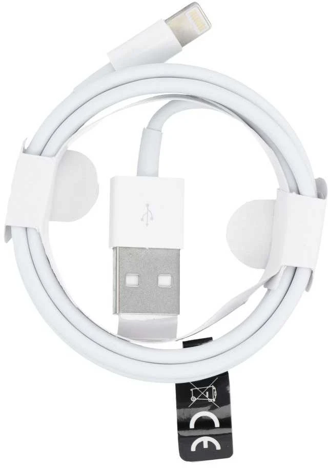 Oem KABELIS UNIVERSALUS ŽAIBAS IPHONE 8-PIN 1M HD5 Baltas