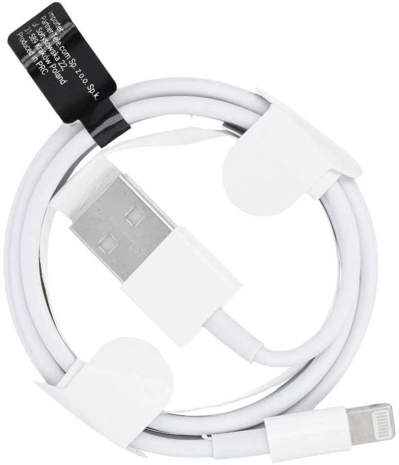 Oem KABELIS UNIVERSALUS ŽAIBAS IPHONE 8-PIN 1M HD5 Baltas