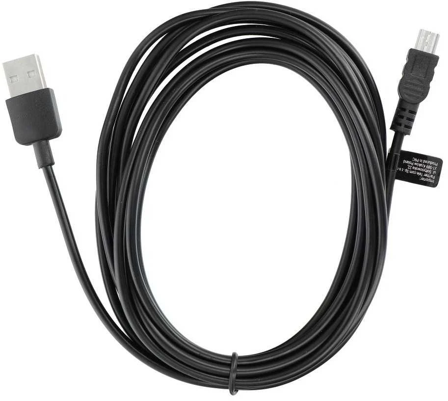 Oem Cable USB A to Mini USB (navi / camera) 2 m juodas