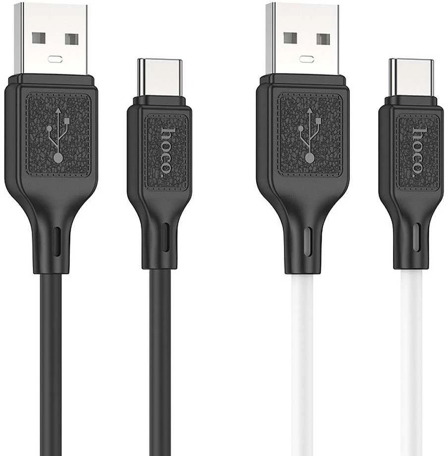 Cable USB A to USB C Hoco 3A 1 m X90 juodas