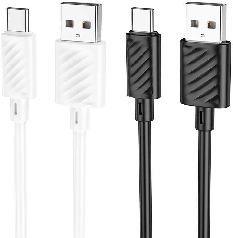 Cable USB A to USB C Hoco 3A 2 m X88 juodas