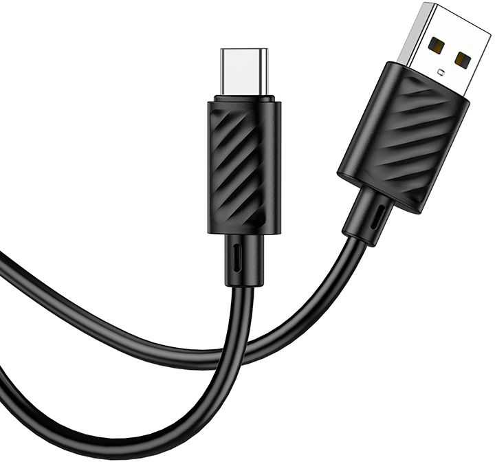 Cable USB A to USB C Hoco 3A 2 m X88 juodas