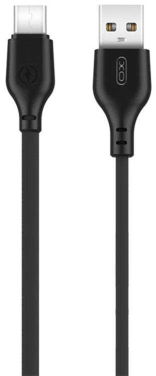 XO NB103 kabelis USB-USB-C 1m (juodas)