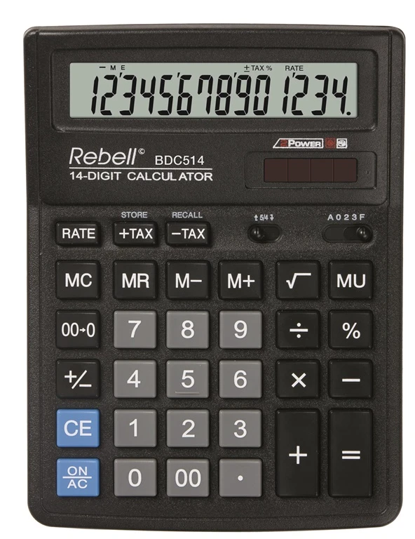 Stalinis skaičiuotuvas REBELL BDC514 BX