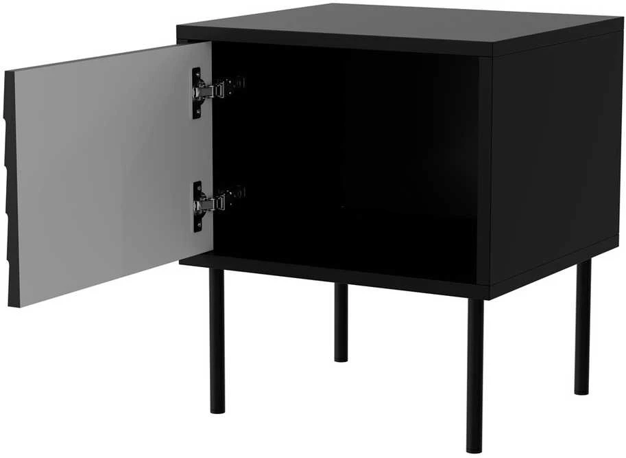Cama Meble Cama Bedside cabinet, 2 pcs. CORTINA 45x40x51 juodas