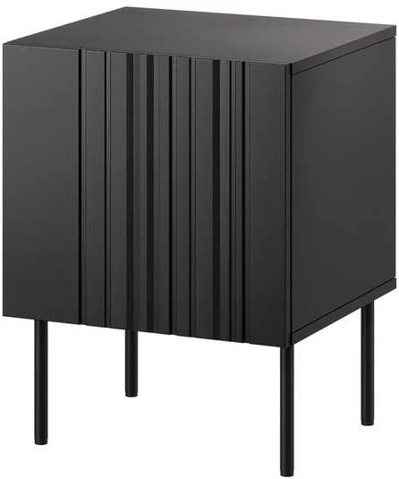 Cama Meble Cama Bedside table 2 pcs ISLA 44,5x40x59 juodas matt